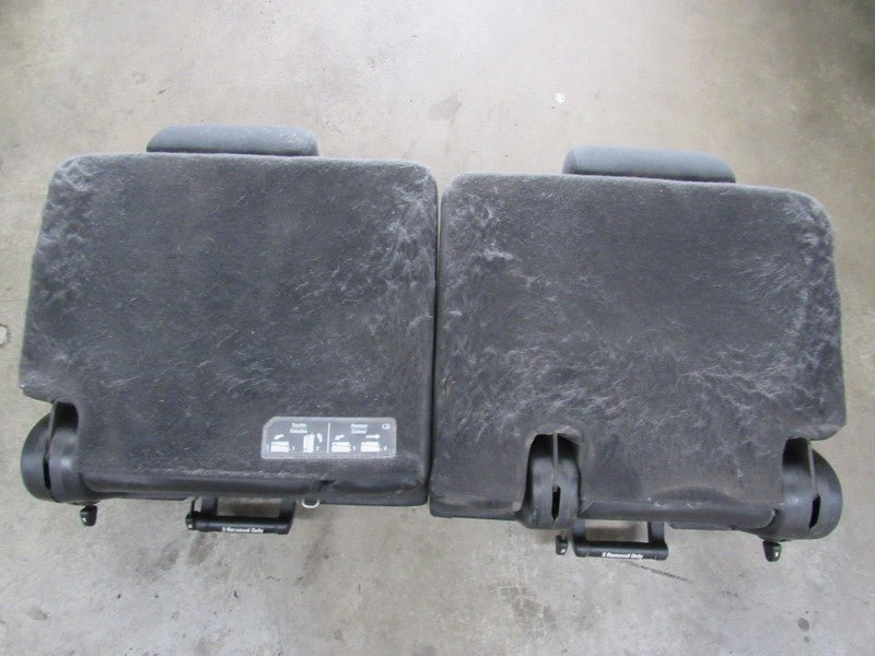 07-14 Chevrolet Tahoe Suburban GMC Yukon Black Cloth Third 3rd Row Sea