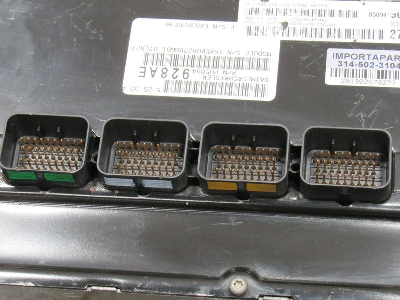 07 300 Magnum Charger 2.7L ECU ECM PCM Engine Control Computer 901 050