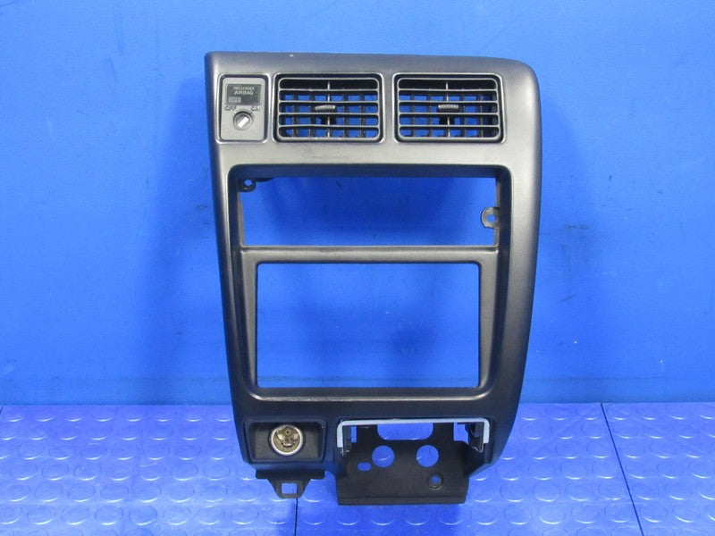 98-04 Toyota Tacoma Center Dash Climate Control Radio Bezel Trim Black