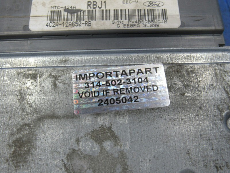 04 Ford E350 Van 6.8L ECU ECM PCM Engine Computer RBJ1 4C2A-12A650-RB 