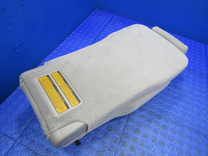11-20 Toyota Sienna Cloth Rear Middle Jump Seat Center Armrest Gray Gr