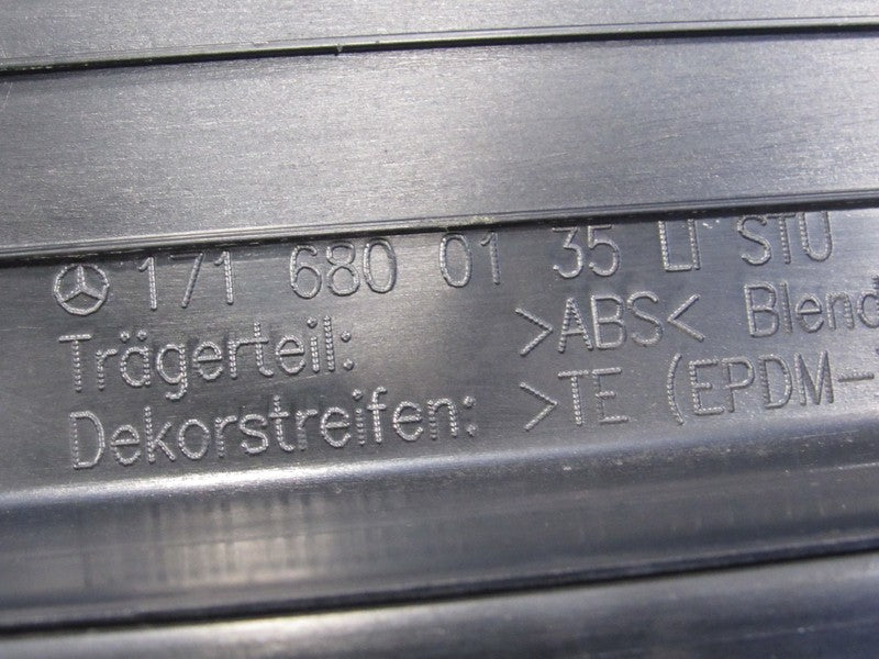 05-11 Mercedes SLK55 AMG Door Sill Trim Cover Scuff Plate Pair Left Ri
