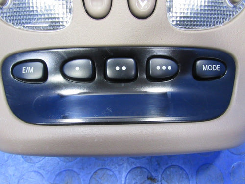 01-04 Toyota Sequoia Overhead Center Console Sunroof Switch Sunglass H