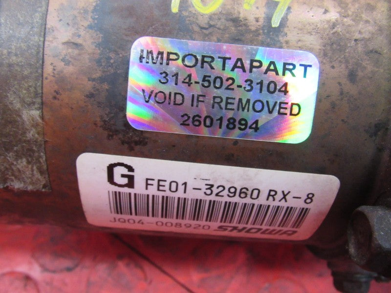 04-11 Mazda RX-8 RX8 Electric Power Steering Rack & Pinion Motor Gear 