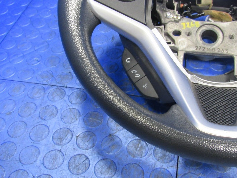 15-20 Honda Fit 16-22 HRV Black Vinyl Rubber Steering Wheel Cruise Swi