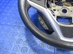 15-20 Honda Fit 16-22 HRV Black Vinyl Rubber Steering Wheel Cruise Swi