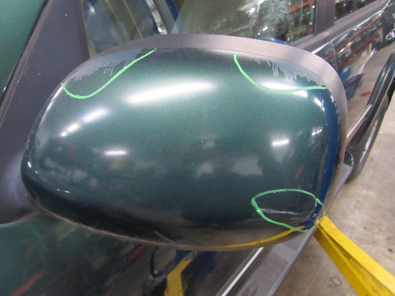01-07 Toyota Sequoia Left LH Driver Side Power Door Mirror Dark Green 