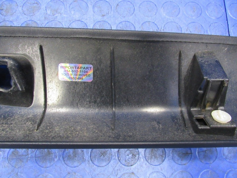 99-02 BMW Z3 Coupe Inside Rear Left Upper Cargo Trim Panel Black Set 2
