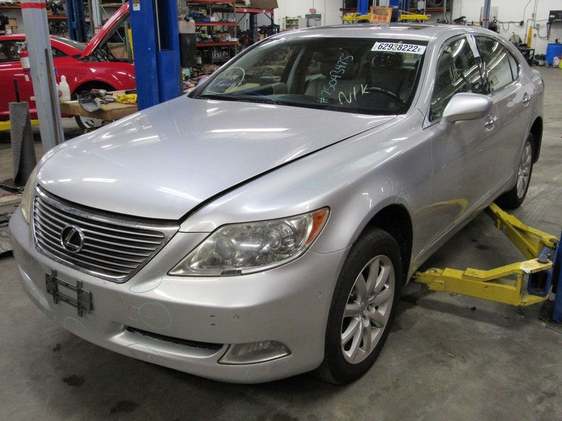 07-09 Lexus LS460 Right RH Passenger Side Gray Cloth Sunvisor Sun Viso