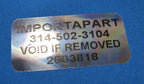 04-08 Acura TSX CL9 K24A2 RAA Water Pump Housing Passage Bracket Hardw