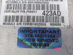 PROGRAMMED PLUG & PLAY 99 Jeep Grand Cherokee 4.0L ECM 56041423AD 423 