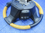02-05 Lexus SC430 Driver Steering Wheel Wood Grain Black Leather OEM 5