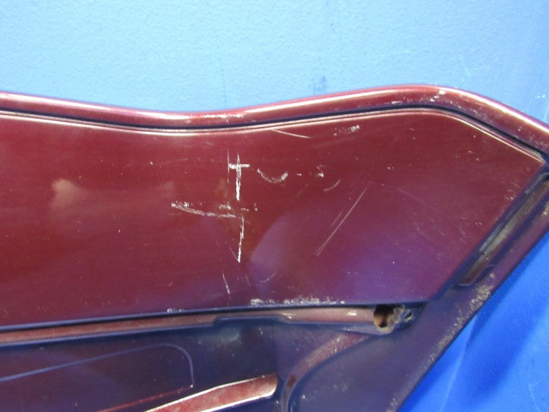 05-10 Porsche Cayenne Rear Tailgate Hatch Spoiler Carmon Red Metallic 