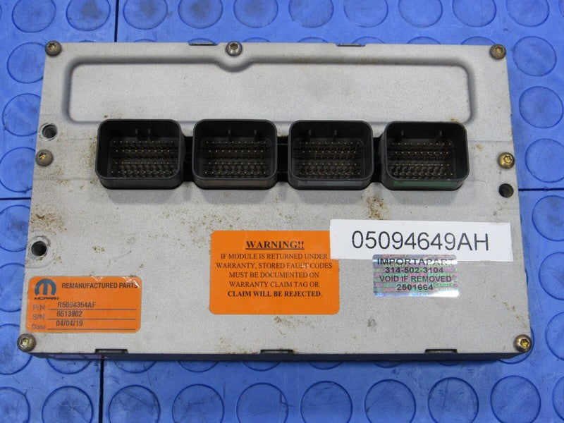 PROGRAMMED PLUG & PLAY 07 Jeep Commander 4.7L AT 4X4 ECM 05094649AH 64
