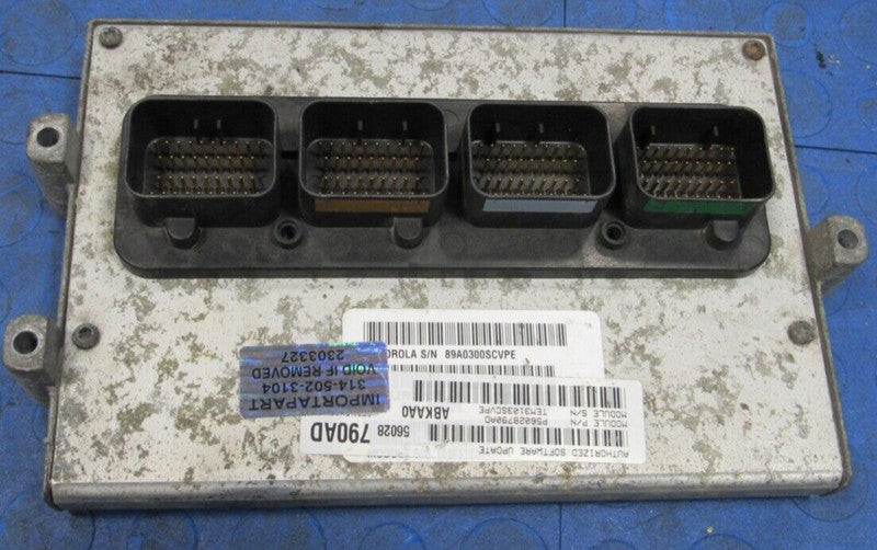 PLUG & PLAY 04 Dodge Ram Truck 3.7L AT Engine Computer ECU 56028790 PR