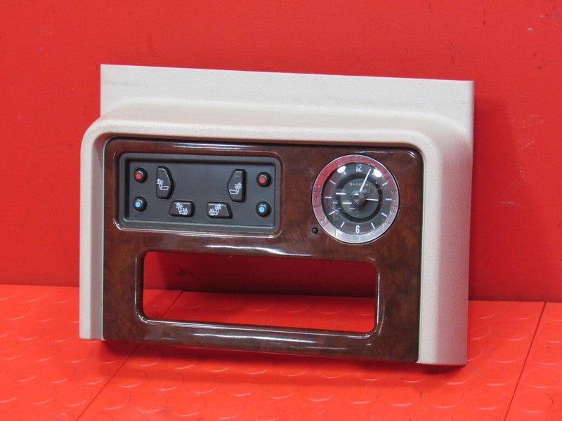 05-06 Escalade Platinum Center Dash Clock Console Bezel Heated Cooled 