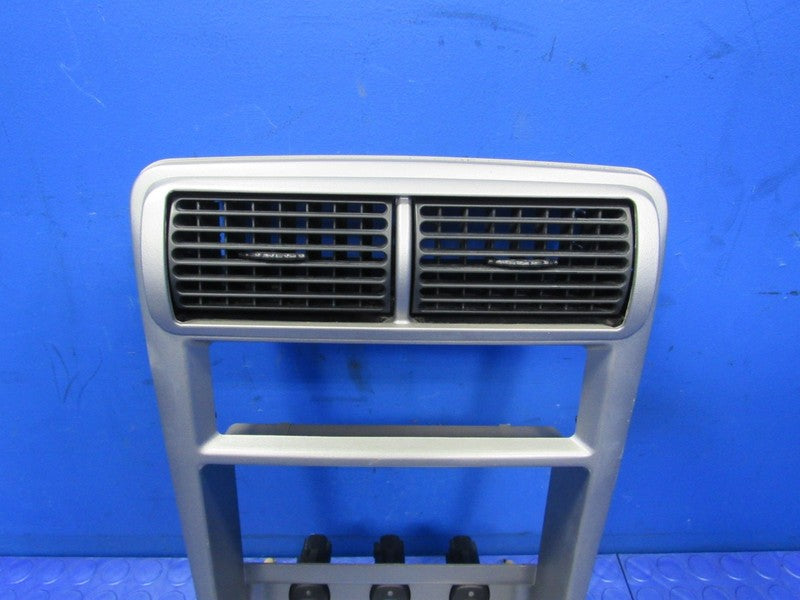 01-04 Ford Mustang SN95 IUP Silver Console Shift Boot Trim Radio Bezel
