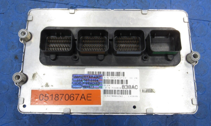 PLUG & PLAY 06 Charger Magnum 300 3.5 AWD Engine Computer ECU 05187067