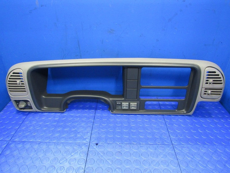 95-99 Chevrolet GMC Silverado Tahoe Suburban Gauge Dash Bezel Gray 308