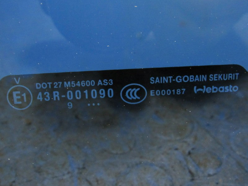09-15 Jaguar XF XFR Sunroof Glass Panel Sun Moon Roof Assembly OEM 315