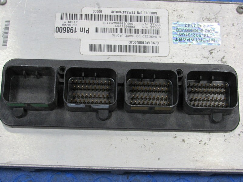 PLUG & PLAY 08 Dodge Nitro 4.0L 4X4 Engine Computer ECU 68033110 PROG 