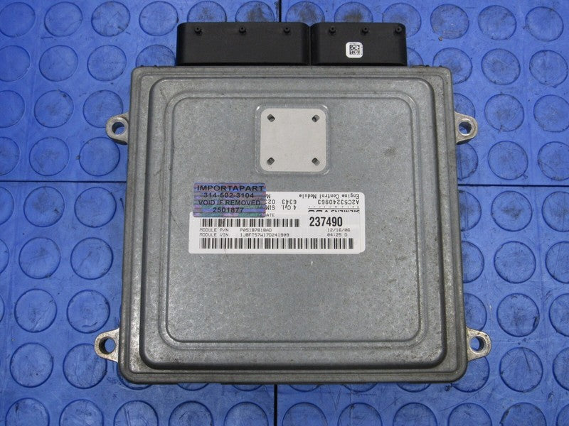 PROGRAMMED PLUG & PLAY 07 Compass Patriot 2.4 CVT FWD ECM 05187818AD 8