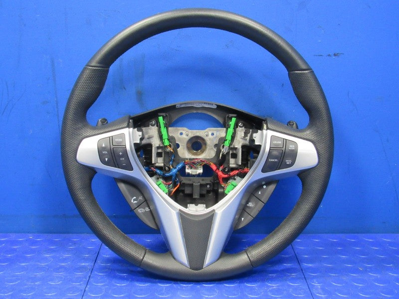 07-12 Acura RDX Black Leather Steering Wheel Cruise Phone Paddle Shift
