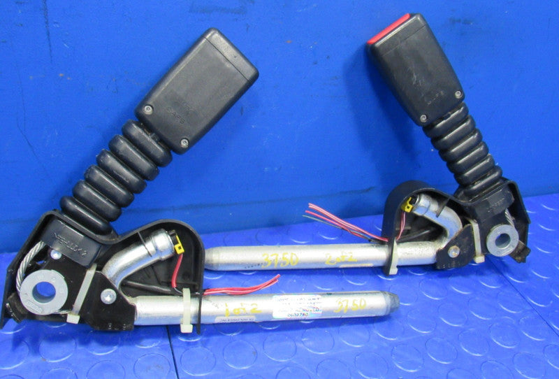 07-11 Ford Ranger Front Left & Right Seat Belt Buckle Pretensioner Bla