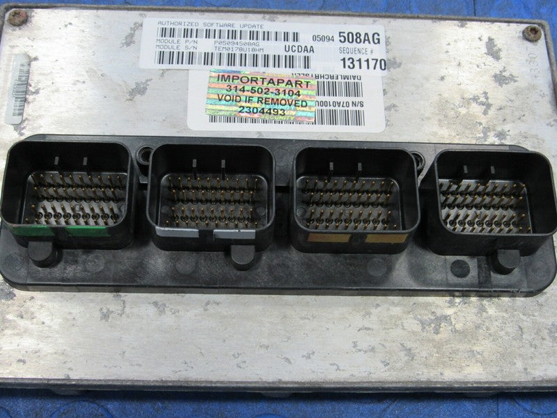 PROGRAMMED PLUG & PLAY 08 Dodge Ram Truck 1500 5.7L ECU 05094508AG 508