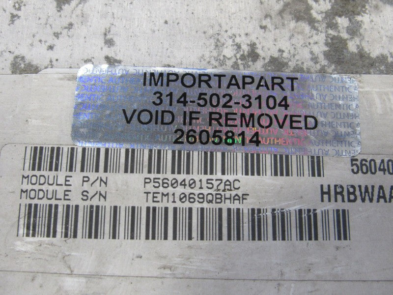 PLUG & PLAY 99 Dodge Ram 2500 3500 V10 AT ECU Engine Computer 56040157