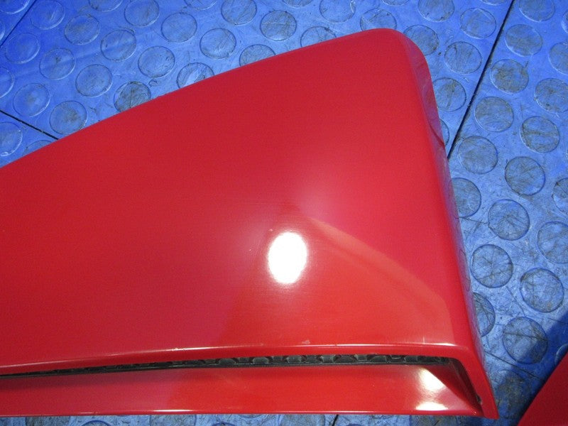 01-04 Mustang GT Mach 1 Cobra Left Right Quarter Panel Side Scoop Red 