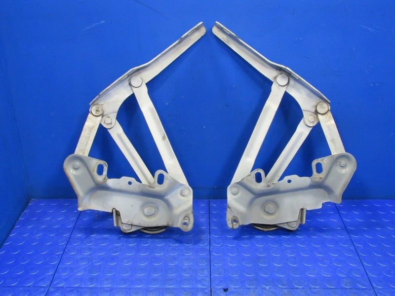 94-02 Dodge Ram 1500 2500 3500 Hood Hinge Hinges Set Pair White 5757