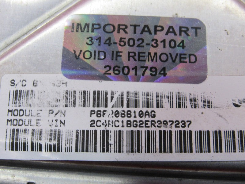 PLUG & PLAY 14 Caravan Town & Country 3.6 Engine Computer ECU 68206610