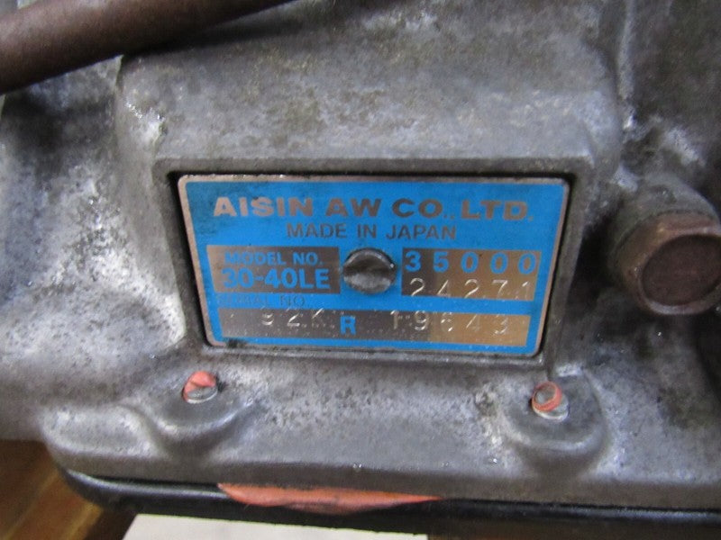 92-97 Lexus SC300 3.0L 2JZGE Automatic Transmission A340E Auto Trans 1