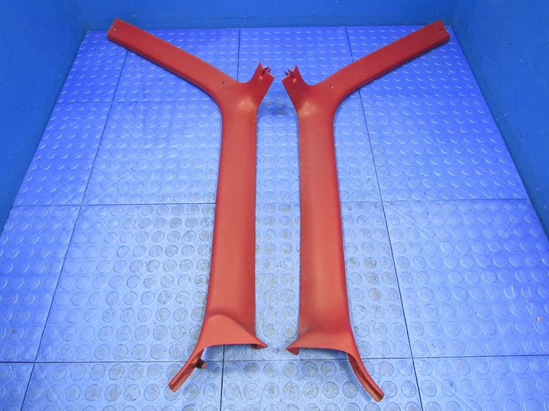 92-96 Ford F150 F250 F350 Bronco Right Left A-Pillar Trim Set Tan Moch