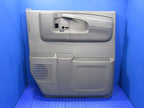 03-15 Express Savana Front Right Passenger Side Door Panel Gray Pewter