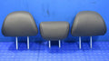 13-17 Honda Accord Sedan Rear Seat Headrests Head Rest Black Leather S