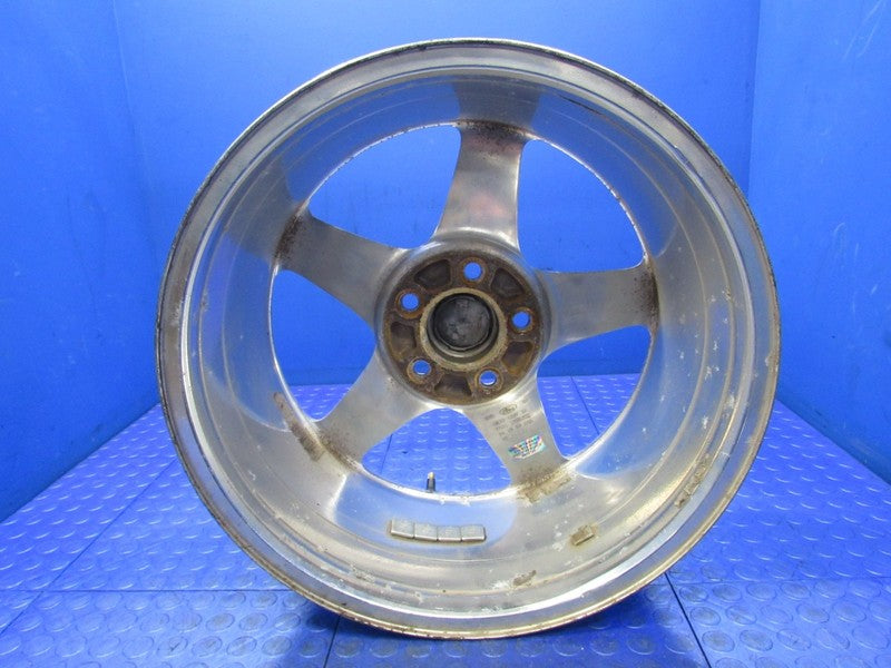 99-01 Ford Mustang Cobra 17x8 +30 Polished Aluminum 5 Spoke Wheel 0704
