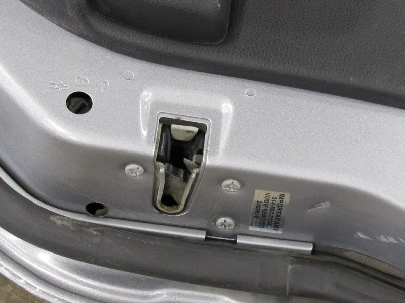 11-17 Jeep Wrangler Unlimited JK Rear Right Passenger Door Bright Silv