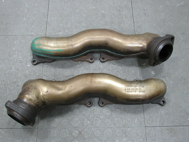07-11 Mercedes-Benz ML63 AMG 6.2L M156 Exhaust Manifold Set Manifolds 