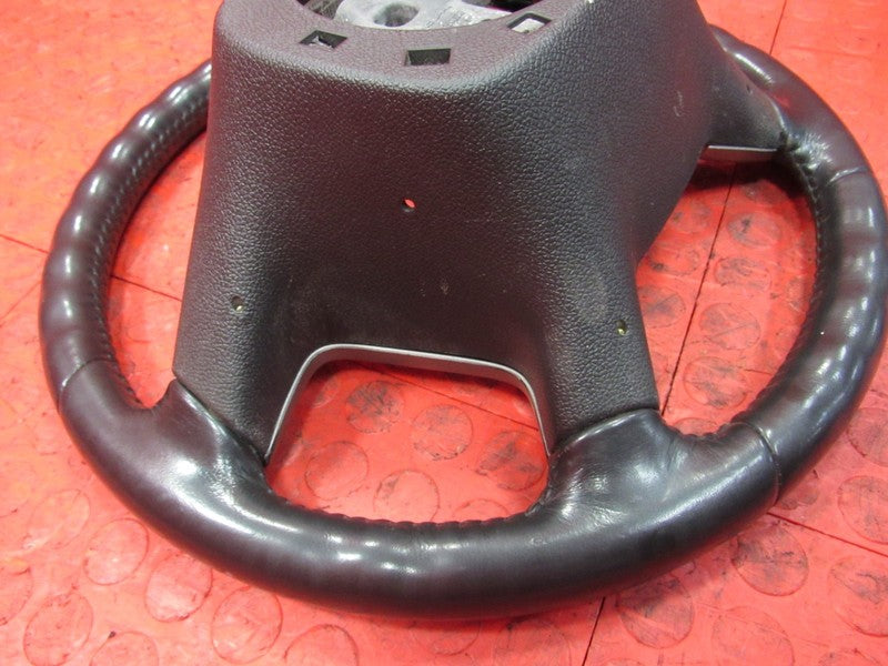 07-14 Silverado Sierra Driver Leather Steering Wheel Cruise Control Eb
