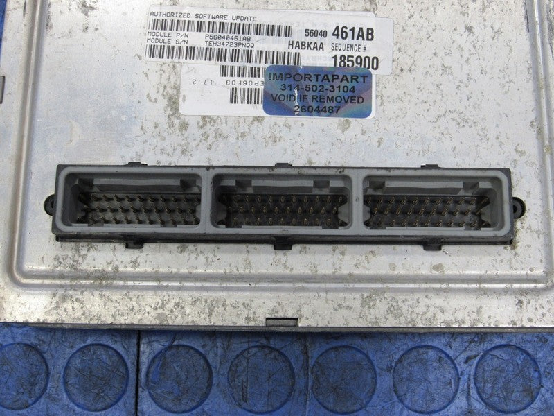 PROGRAMMED PLUG & PLAY 03 Ram 1500 Truck 3.7L ECM 56040461AB 461 PROG 