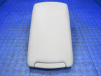 09-12 Toyota Venza Leather Center Armrest Console Lid OEM Light Gray 4