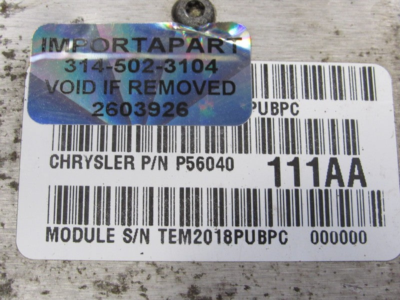 PROGRAMMED PLUG & PLAY 99 Dodge Ram 1500 5.2 AT 4X4 ECM 56040111AA 111