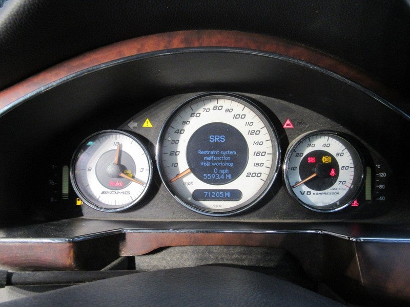 06 Mercedes Benz Instrument Cluster Speedometer Odometer 71205