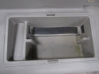 03-04 Hummer H2 Interior Rear Left Cargo Trim Panel Cubby Wheat Tan 02