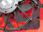 06-10 BMW 550i 6501 E60 E63 E64 Radiator Engine Cooling Fan Assembly 7