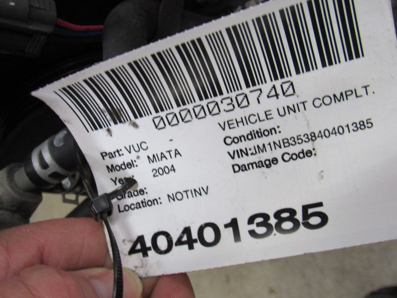 01-05 Mazda Miata MX-5 NB2 1.8L BP6D Engine Motor Assembly DOHC VVT 17
