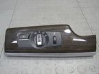 09-15 BMW 7 series F01 Interior Console Door Dash Trim Panel Set Fine 