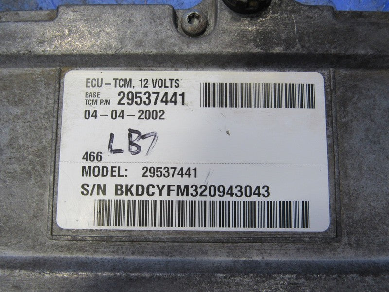 01-05 Sierra Silverado Duramax Allison TCU TCM Transmission Module 157